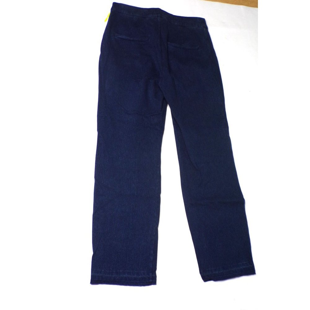 Lysse Slimming Cigarette Crop Leggings Indigo Blue Denim Style #1890 X-Small 2-4 - Picture 11 of 11